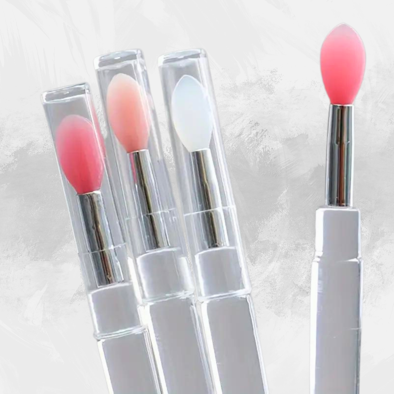 Premium Silicone Lip Makeup Brush with Dustproof Cap